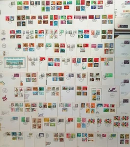 Svizzera, FDC - 1980/1989 - Lotto di 89 buste primo giorno - Imagen 1 de 1