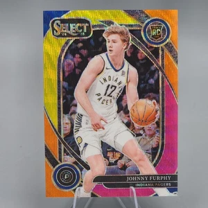 2024-25 Panini Select Basketball Johnny Furphy RC Multi Colour Wave Prizm 02/20 - Picture 1 of 11
