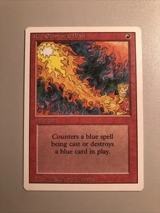 Red Elemental Blast - Revised Edition LP/NM (Check Pics) MTG TCG Other x2 NM - Picture 1 of 4
