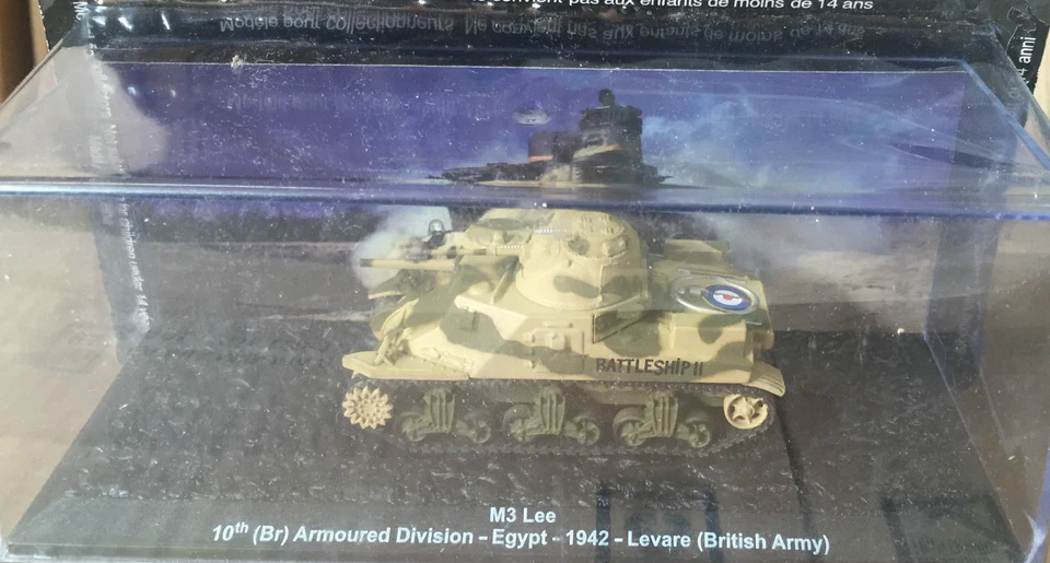 Die Cast Tank M3 Lee Armoured Division Egypt 1942 Levare (British Army) 1/72 - Image 1 of 1