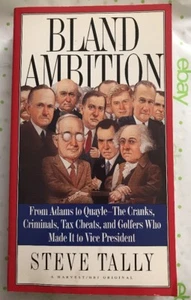 Bland Ambition by Steve W. Tally 1992 First Edition VG+ PB Used - Picture 1 of 7