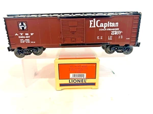 LIONEL6-19202 #1 LIMITED EDT. ARCHIVE ATSF-6464-497 BOX CAR-BLT-8-96_NEW - Picture 1 of 4