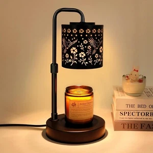 Candle Warmer Lamp with Timer & Dimmer, Adjustable Height Electric Wax Melt Warm - Picture 1 of 6