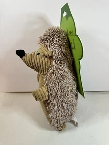 NWT Dog Squeaker Toy Hedgehog By Woodland Wonder - Picture 1 of 3
