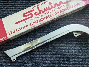SCHWINN VINTAGE ORIGINAL SUPER DELUXE STINGRAY NOS 20 inch BICYCLE CHAIN GUARD - Picture 1 of 5