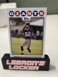 2008 Topps - Gold Foil #366 Mario Manningham (RC) - New York Giants - Bild 1 von 2