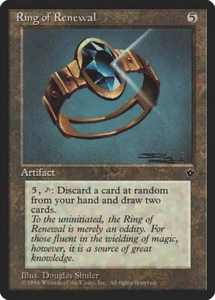 Ring Of Renewal - Fallen Empires Excellent Magic MTG - Picture 1 of 1