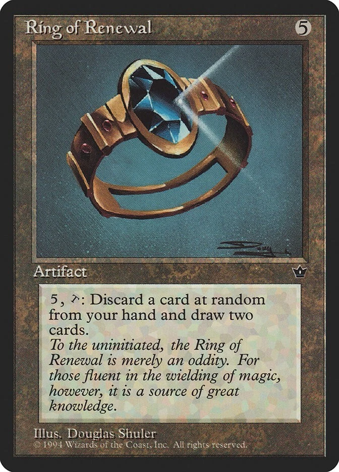 Ring Of Renewal - Fallen Empires Excellent Magic MTG  - Image 1 of 1