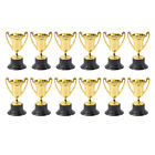  10 Pcs Children Trophy Cup Mini Gold Decor Football Decorate