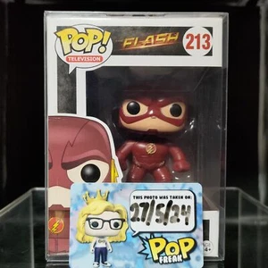 FUNKO POP! Vinyl Television RARE The Flash CW #213 The Flash [VAULTED] - Picture 1 of 7