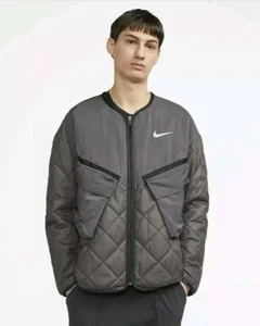 Giacca Nike Run Ready da uomo grigio antracite/nera taglia XS NUOVA CI6596-082 $160 - Foto 1 di 7