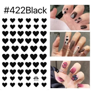 Hearts Nail Art Decals Nail Stickers - Picture 1 of 4