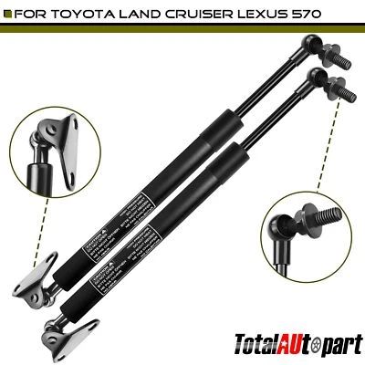 Soporte de elevación puntal de resorte de gas para puerta trasera Lexus LX570 Toyota Land Cruiser Foto 1 de 4