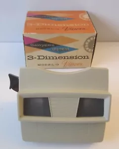 Visualizzatore View-Master colore crema chiaro modello G ottimo in scatola originale - Foto 1 di 3
