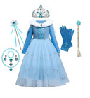 Frozen 2 Costume For Girls Princess Anna Dress Snow Queen Age 4