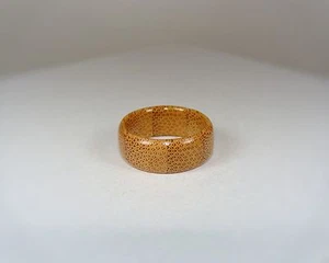 Bamboo Wood Ring ~ Solid Wood ~ Men's or Women's ~ Handmade ~ Stunning! - Picture 1 of 5