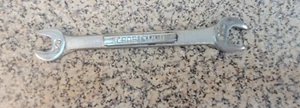 VINTAGE CRAFTSMAN DOUBLE OPEN END WRENCH 3/8" AND 7/16" USA - Picture 1 of 3