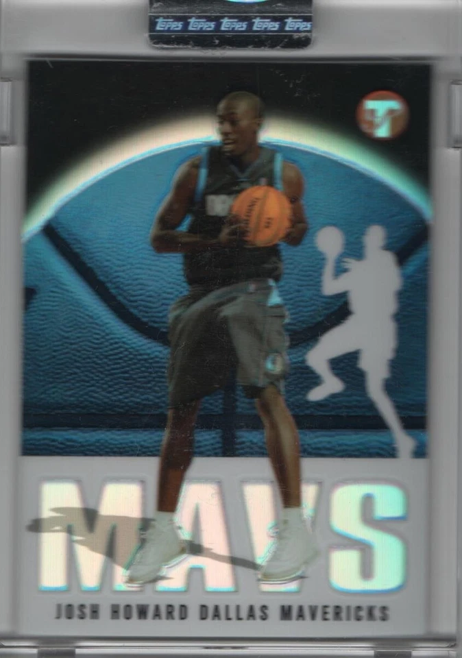 2003-04 Topps Pristine Encased Rookie Refractor #185 Josh Howard RC 1620/1999 - Image 1 of 1