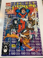 The New Mutants #100  (1991) - FIRST PRINT- 1st App X-Force Team HIGH GRADE