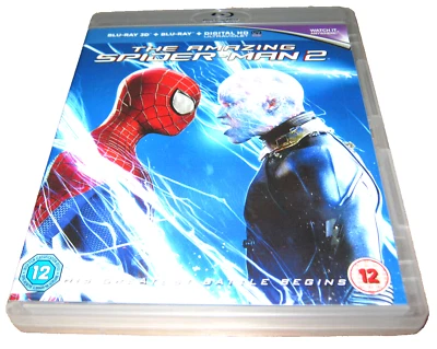 The Amazing Spider-Man 2 - 3D Blu-Ray - Near Mint - Region B - Image 1 of 2