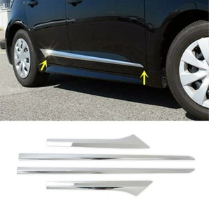For 2019-2024 Toyota Corolla Hatchback Chrome Body Side Door Molding Cover Trim - Picture 1 of 9