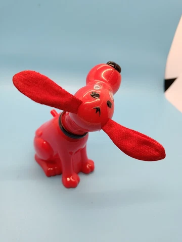 Clifford The Big Red Dog Movable Head &Eyes 2003 Scholastic Figure Plastic Cover