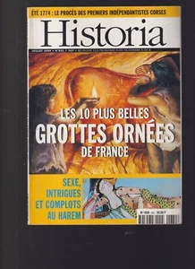 HISTORIA N°631 PLUS BELLES GROTTES ORNEE DE FRANCE / HAREM / LILI MARLEEN - Imagen 1 de 2