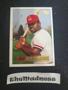 1992 Fleer Excel Dmitri Young Minor League Baseball Card #108 Springfield Cards - Picture 1 of 1