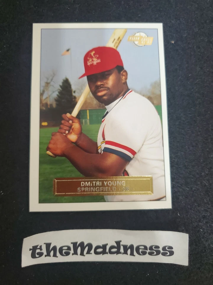 1992 Fleer Excel Dmitri Young Minor League Baseball Card #108 Springfield Cards - Image 1 of 1