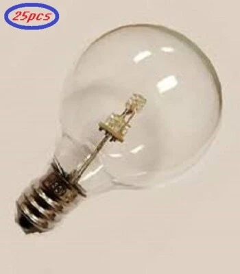 SIVAL LEDGG3012WW 0.6W(5W EQ) G30 130V E12 5 LEDS WW LED BULB (PACK OF 25) - Image 1 of 2