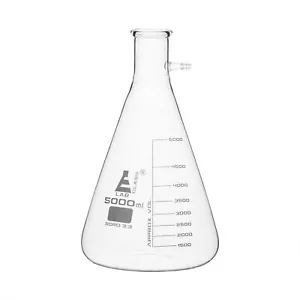 Eisco Labs 5000ml Filtering Flask - Borosilicate Glass - Picture 1 of 4