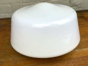 C.1925 SCHOOLHOUSE Light Shade 8.5"D, No Chips, Clean, Authentic, Fitter 3 7/8" - Picture 1 of 9