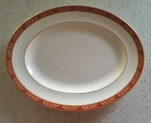 1995 WEDGEWOOD AUGUSTUS - ZWEIHUNDERTJAHRFEIER - GROSSE OVALE SERVIERSCHALE 14" - Bild 1 von 2