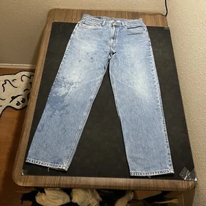 Vintage Levi’s Jeans 33x30 Levi Loose Fit Baggy Wide Leg 505 901 USA Distressed - Picture 1 of 17