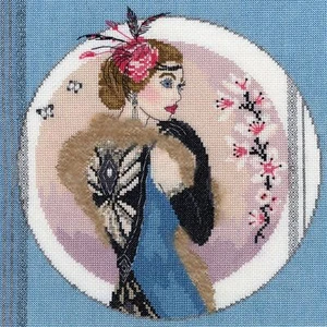 Bothy threads XRT3 Roaring Twenties Cassandra Embroidery Counted - Picture 1 of 1