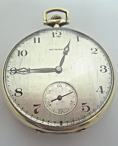 s237 Howard Pocket Watch Keystone 1056684 - Picture 1 of 7