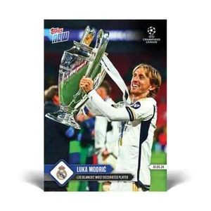 Topps Now UCL 23/24 - Tarjeta 136 - Luka Modrić - Real Madrid - Imagen 1 de 2