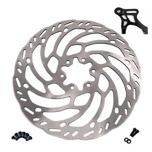 Rotor de freno trasero KKE 220 mm para bicicleta eléctrica SurRon Light Bee X kit de disco trasero modificado - Imagen 1 de 16