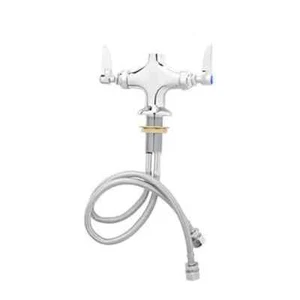 T&S Brass B-0200-CR-LN Single Hole Deck Mount Mixing Faucet w/ Cerama Cartridges - Picture 1 of 1