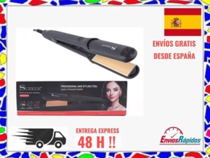 Plancha eléctrica para el pelo 160-220ºC panel de revestimiento de cerámica 48h - Imagen 1 de 5