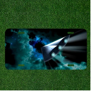 Science Fiction Space Forward Alien Custom Novelty License Plate Car Tag - Picture 1 of 2