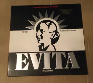 Evita-Original Cast- 1979 Excerpts from Evita-Promo Album w Press Kit - Foto 1 di 6