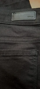 Opus Stoffhose Damen Pants Chino Gr. EU44 Schwarz, Jeansform 5 Pocket mit Nieten - Bild 1 von 10