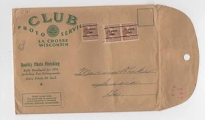 Sobre Carpeta Negativos Cancelación Elegante Servicio Fotográfico Club De Colección La Crosse, WI - Imagen 1 de 2