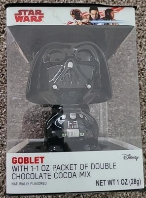 NEW Star Wars Darth Vader DISNEY Ceramic Goblet Cocoa Coffee Collectors Mug - Image 1 of 4