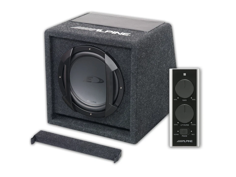 Subwoofer ALPINE SWE-815 Sub per Auto Amplificato Attivo Compatto + telecomando - Immagine 1 di 1