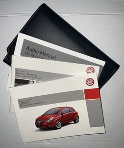 VAUXHALL CORSA OWNERS HANDBOOK MANUAL PACK AND WALLET. 2006-2011 - Picture 1 of 16