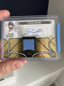 Tyler Gentry Rookie Game Used Patch Relic Auto /199 - 2025 Topps Tier One - Bild 1 von 3