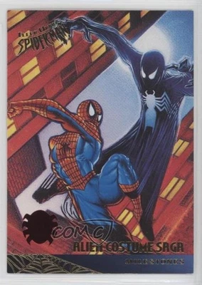 2017 Fleer Ultra Marvel 1995 Buybacks 2/30 Spider-Man Alien Costume Saga #87 4uw - Image 1 of 3