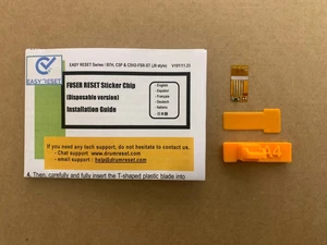 Easiest Fuser Reset Sticker Chip (1x) for OKI C332 C331 n w dn dw [C5P-FSR-ST] - Picture 1 of 9